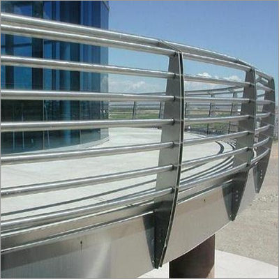 Stainless Steel Curved Balcony Railing