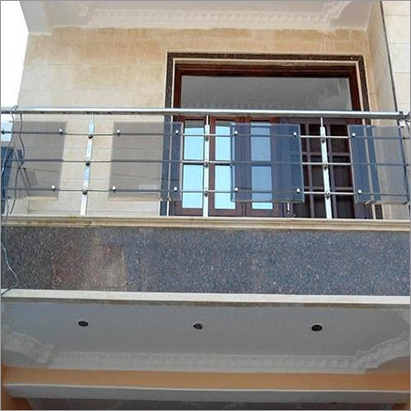 Safety Stair Glass Railing Balcony