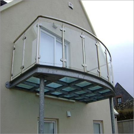 Tempered Glass Railing Balcony