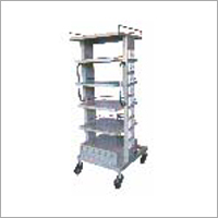 Hospital Monitor Trolley