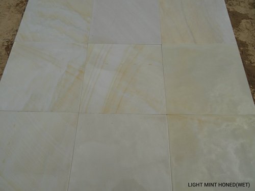 Sandstone Light Mint Honed