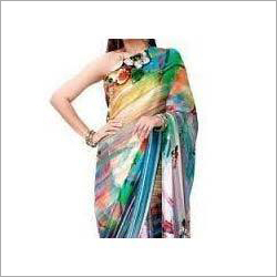 Digital Print Saree
