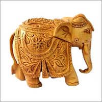 Wooden Elephant Craft