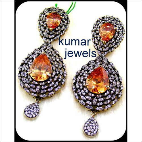Antique Champagne Earring