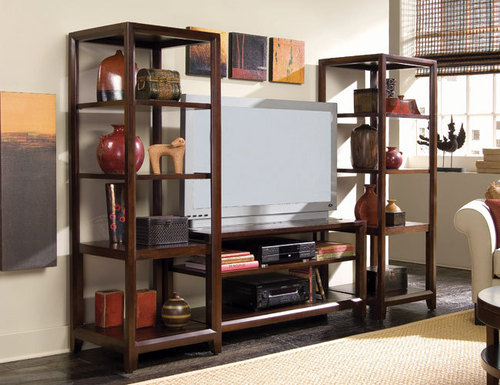 Tv units with bookshelves