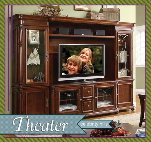 Tv stand wood corner