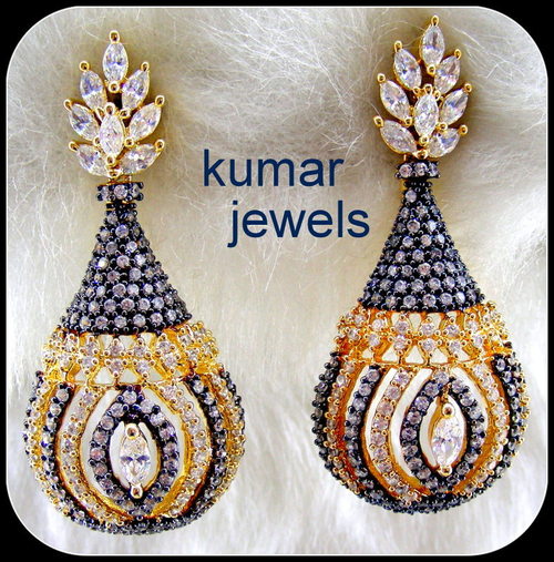 White Coconut Shape Earring