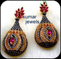 Red Coconut Earring