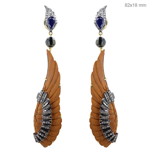 Ivory Diamond Earrings