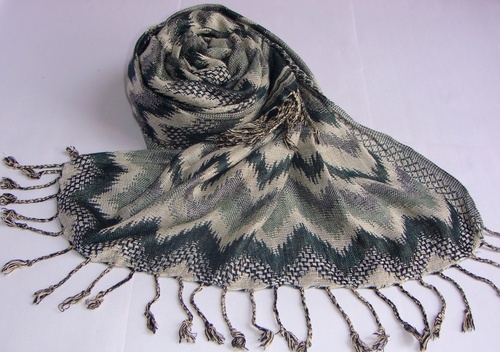 Jacquard scarf