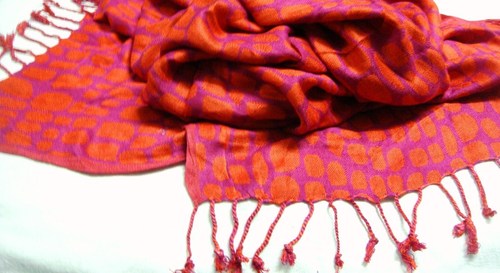 Jacquard scarf