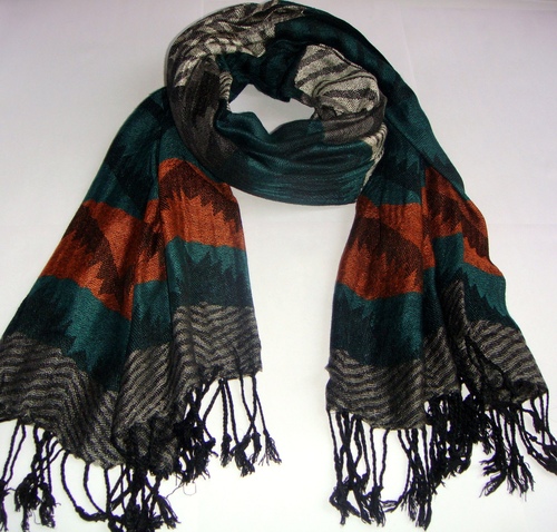 Jacquard scarf