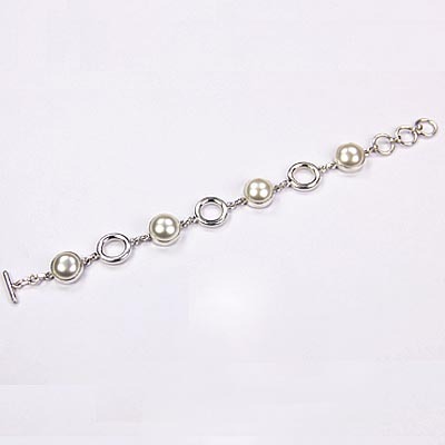 Fancy Ethnic Silver Bracelet