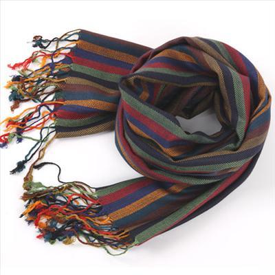 Multi Stripe Scarf