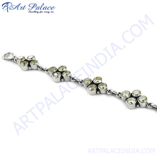 Cubic Zirconia SIlver Bracelat