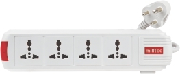 EON 4+1 Power Strip 5 Mtr Wire