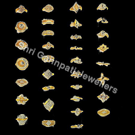 Gold Signity Ladies Rings
