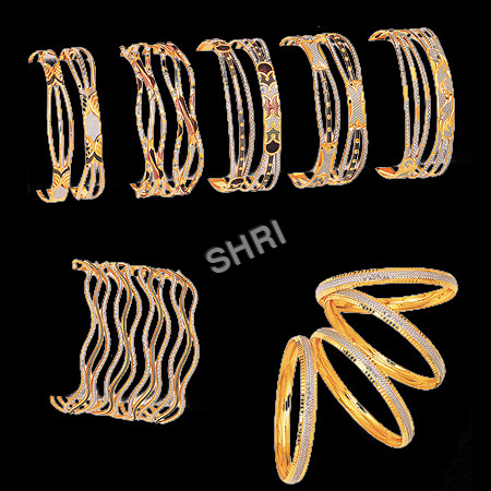 Pure Gold Ladies Bangles