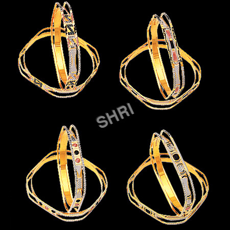 Trendy Gold Bangles