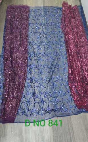 Designer Glitter Net Fabric