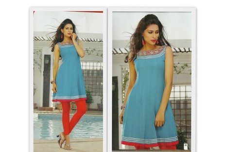 Designer Blue Kurti