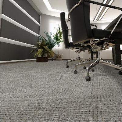 Synthetic Floor Carpets - Synthetic Fiber, 3-4m Width, Gray | Seamless Finish, Easy Cleaning, Artistic Design, Smooth Texture
