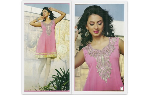 Designer Pink Kurti