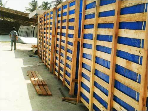 Industrial Wooden Box