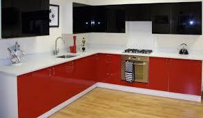 High gloss kitchen shutters 