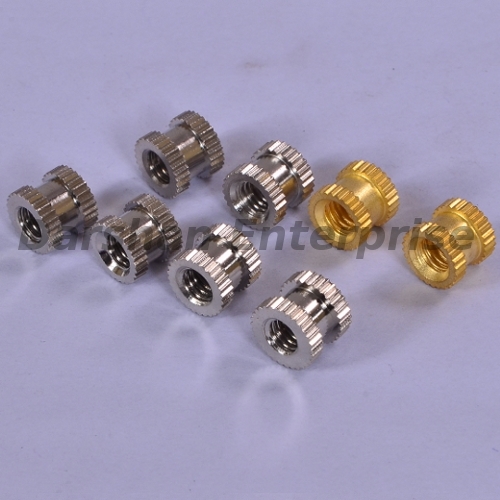 Brass Straight Knurling Inserts