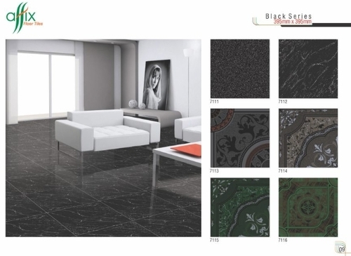 Black Series Ceramic Floor Tiles 395mm x 395mm