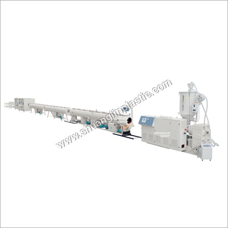 Hdpe Water And Gas Pipe Production Line