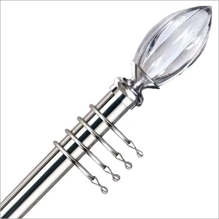 Nickel Chrome Curtain Rods