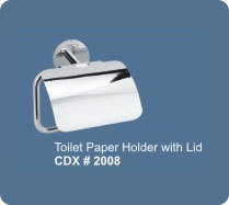 Conti Deluxe Paper Holder with Lid