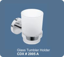 Conti Deluxe Glass Tumbler Holder
