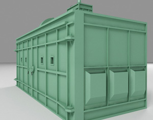 Steel Fabricated Blast Room
