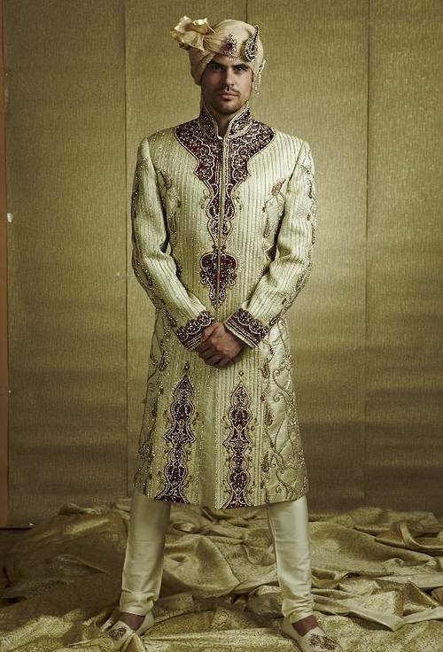 Bandh Gala Sherwani