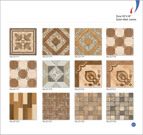 Ceramic Satin Matt Floor Tiles