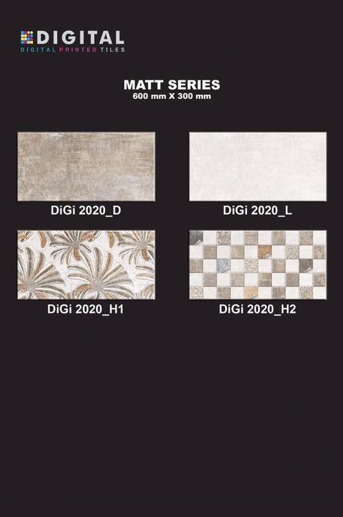 Fancy Ceramic Digital Wall Tiles 24x12