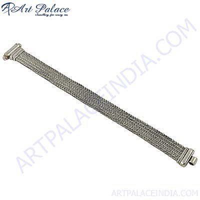 Indian Design Sterling Silver Bracelet