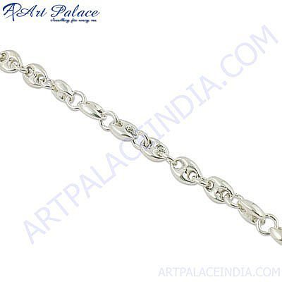 Charm Style Silver Bracelet By ART PALACE