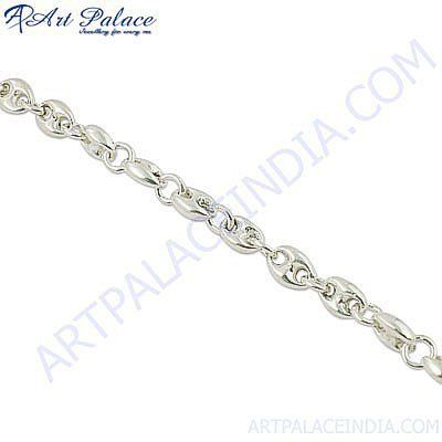 Charm Style Silver Bracelet