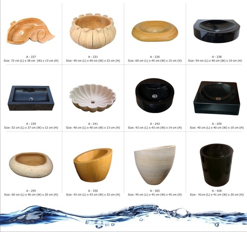 Unique Stone Wash Basin