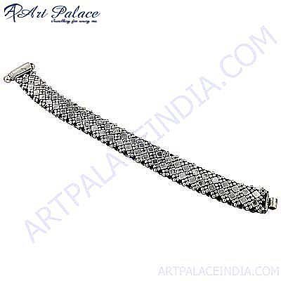 Women's Unique Design Silver Bracelet