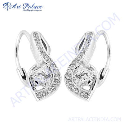 Rocking Style Cubic Zirconia Earring