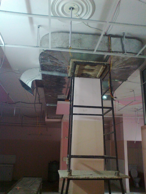 Underground Ceilings Ducting