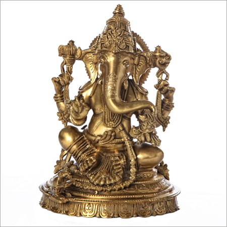Bronze Ganesha Statue