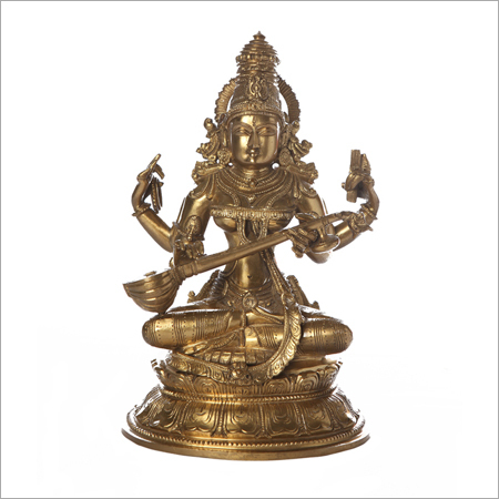 Bronze Saraswati Statue