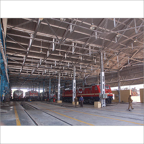 Railway Shed Erection