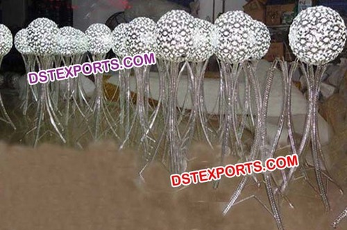 New Design Wedding Crystal Ball Stands